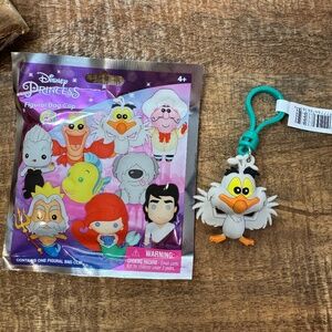 Disney Little Mermaid bag clip “Scuttles” brand new